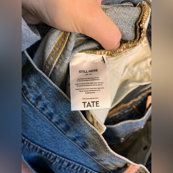 Classic Blue Straight Leg Jeans - Picture 8 of 9